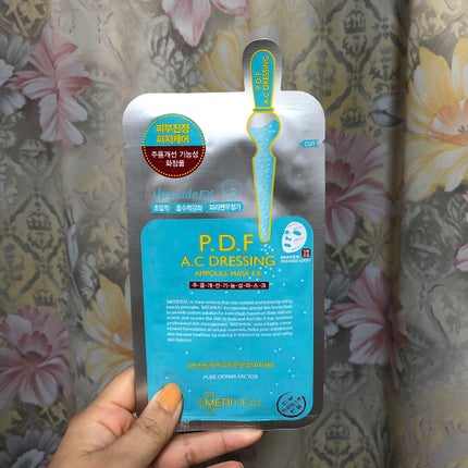 P.D.F A.Cドレッシングアンプルマスク EX/MEDIHEAL/シートマスク・パックを使ったクチコミ(1枚目)
