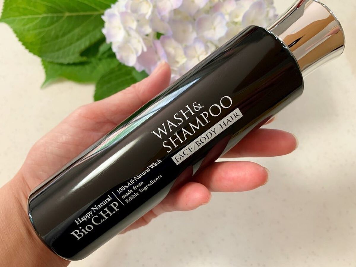 Bio C.H.P ウォッシュ&シャンプー/ハッピーナチュラル/洗顔石鹸を使ったクチコミ（1枚目）