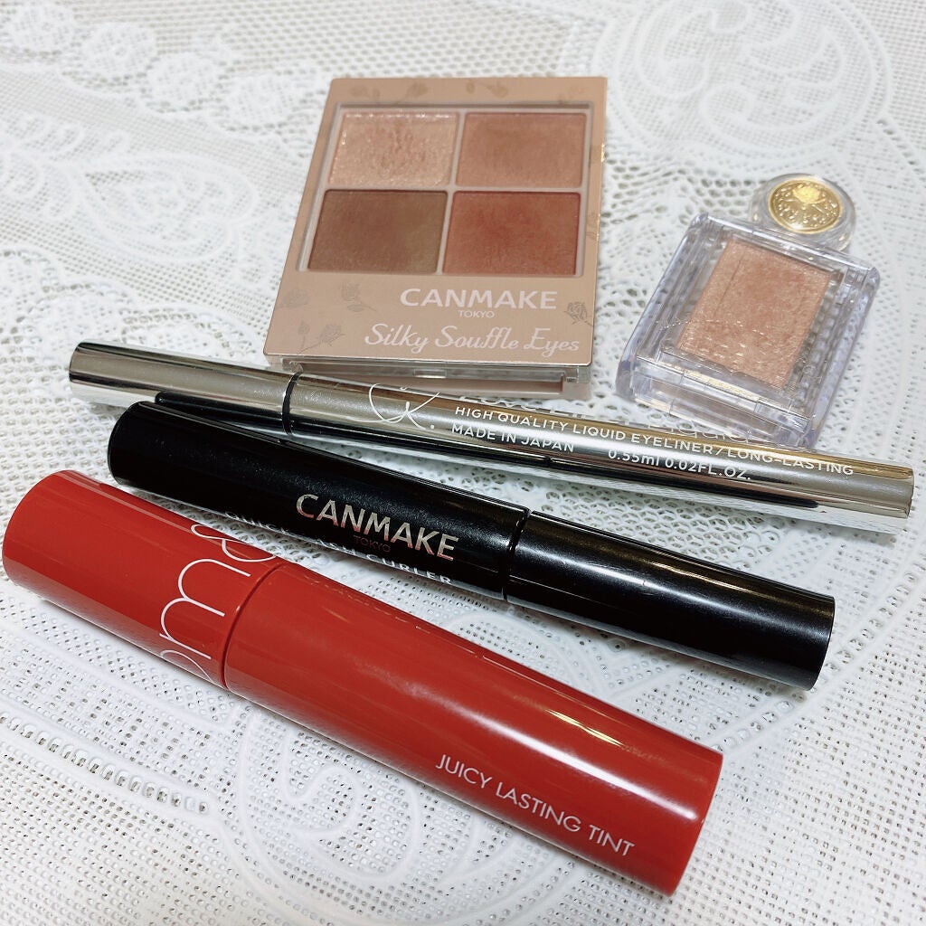 シルキースフレアイズ(マットタイプ)/キャンメイク/アイシャドウパレットを使ったクチコミ(5枚目)