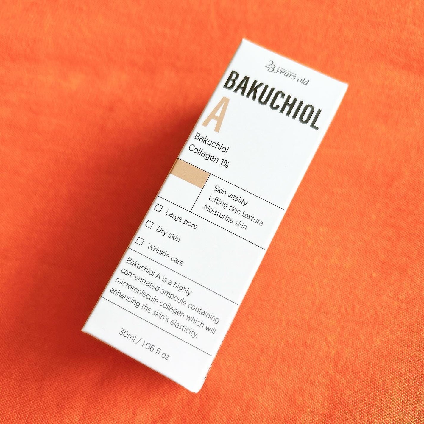 バクチオールAアンプル/23years old/美容液を使ったクチコミ(7枚目)