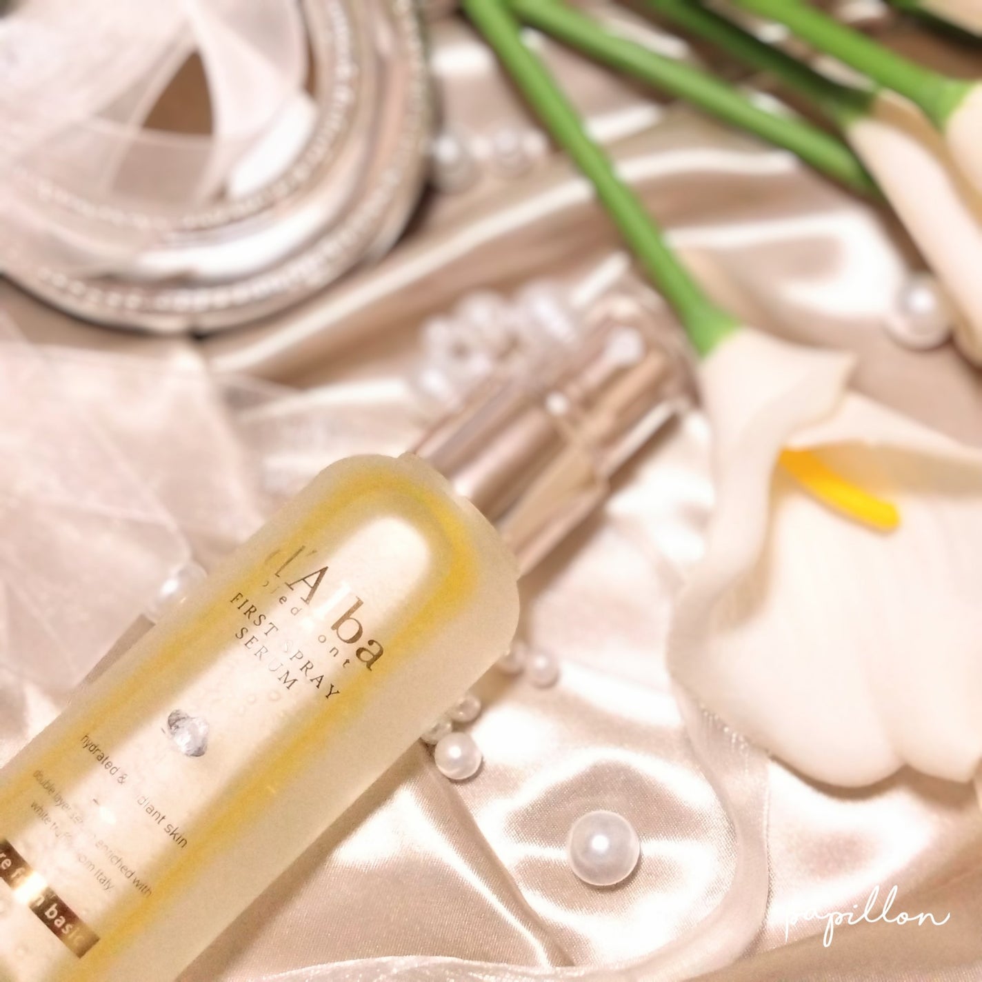 ダルバ ホワイトトリュフファーストスプレーセラム/ダルバ/ミスト状化粧水を使ったクチコミ(1枚目)