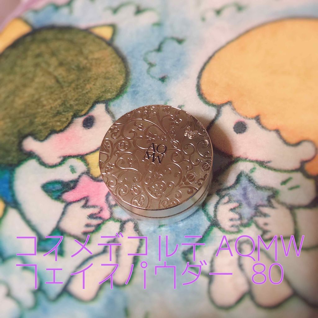 AQ MW フェイスパウダー/DECORTÉ/ルースパウダーを使ったクチコミ（1枚目）