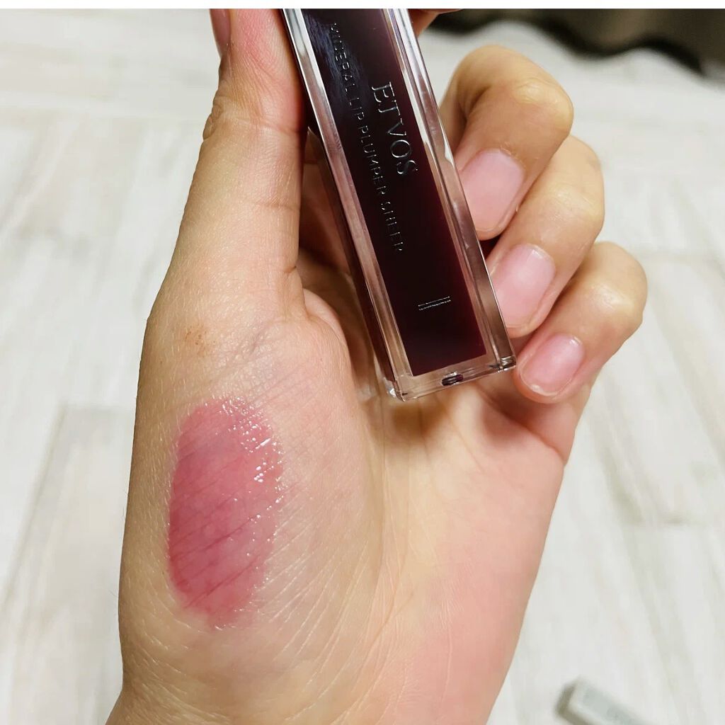 ミネラルリッププランパー シアー/エトヴォス/リッププランパーを使ったクチコミ（3枚目）