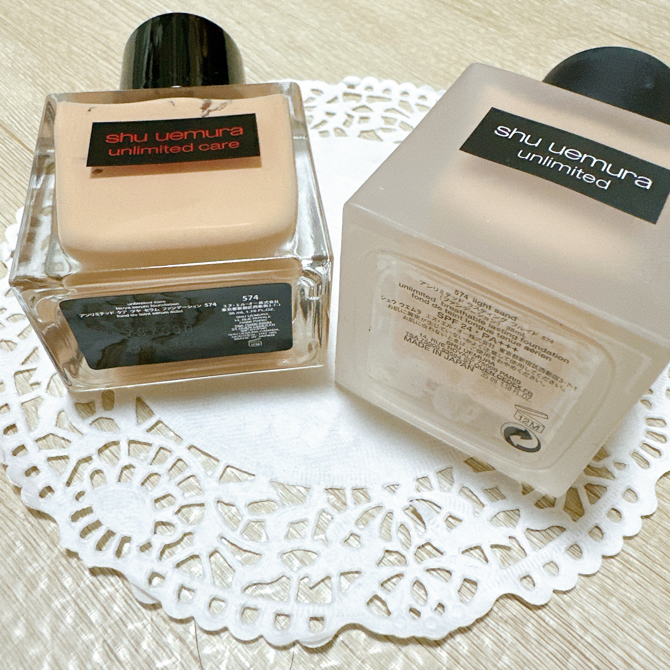 （旧）アンリミテッド ラスティング フルイド/shu uemura/リキッドファンデーションを使ったクチコミ（3枚目）