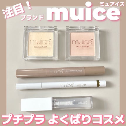 リキッドコントゥアブラシ/muice/シェーディングを使ったクチコミ(1枚目)