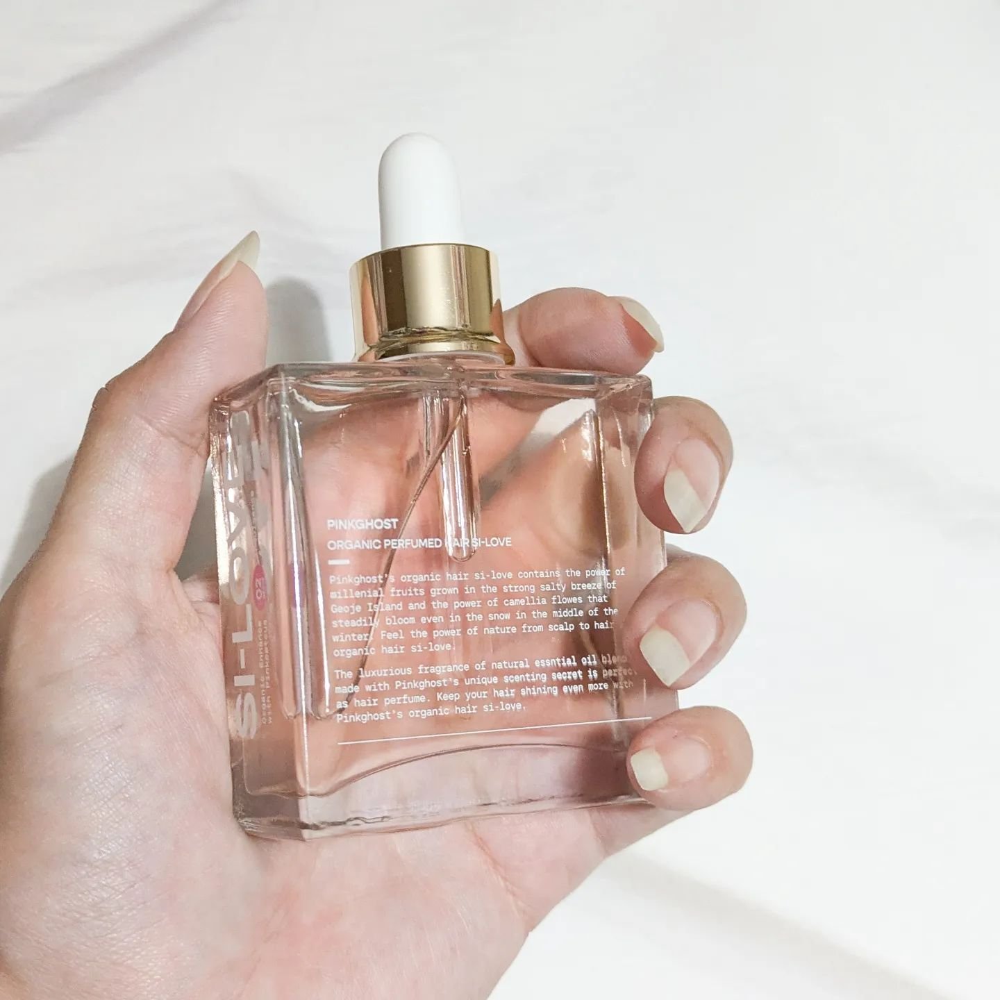 スノーホワイト/PINKGHOST/ヘアオイルを使ったクチコミ（3枚目）