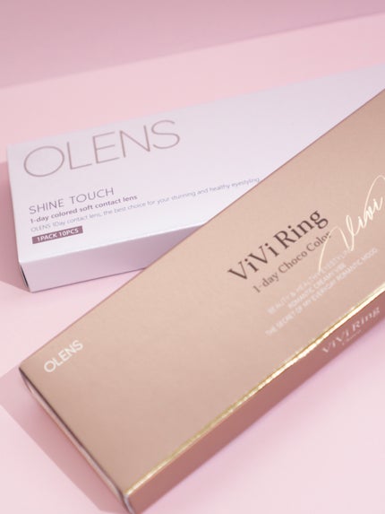 ViVi Ring 1day/OLENS/ワンデー(1DAY)カラコンを使ったクチコミ(2枚目)