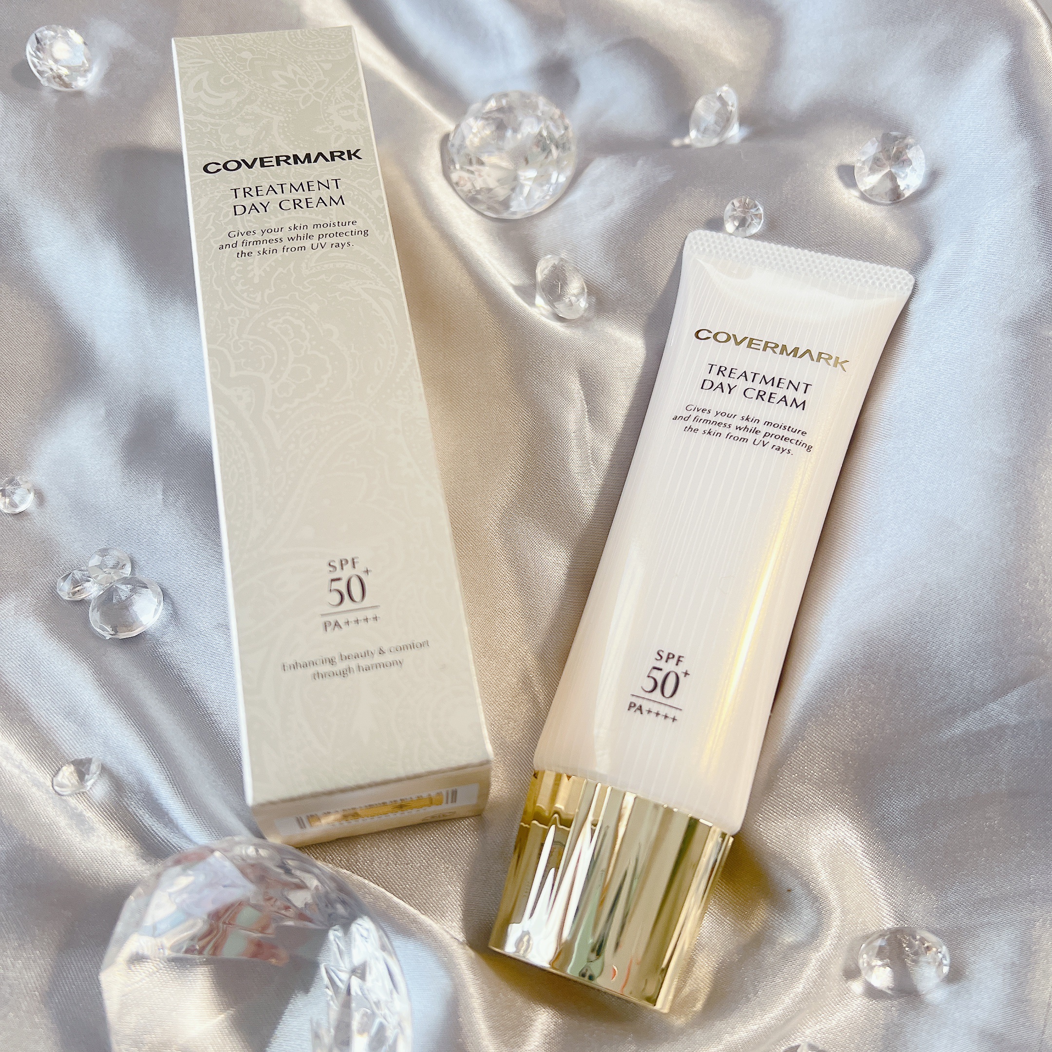 トリートメント デイ クリーム/COVERMARK/日焼け止めクリームを使ったクチコミ（1枚目）