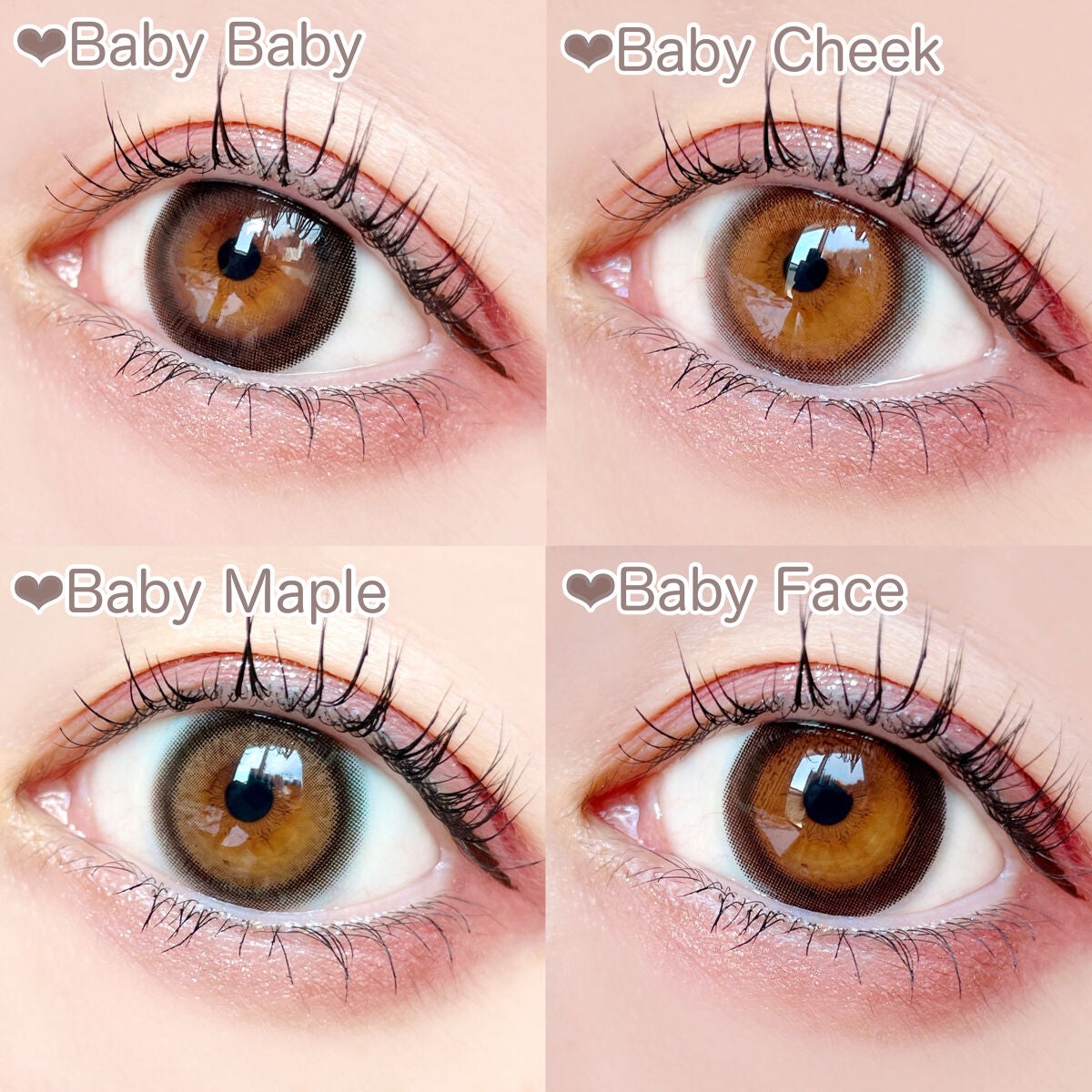 ベイビーモテコン/モテコン/カラーコンタクトレンズを使ったクチコミ(8枚目)