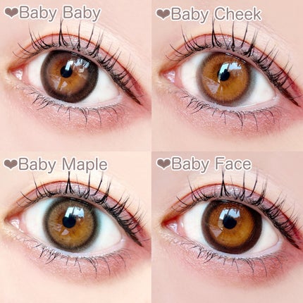 ベイビーモテコン/モテコン/カラーコンタクトレンズを使ったクチコミ(8枚目)