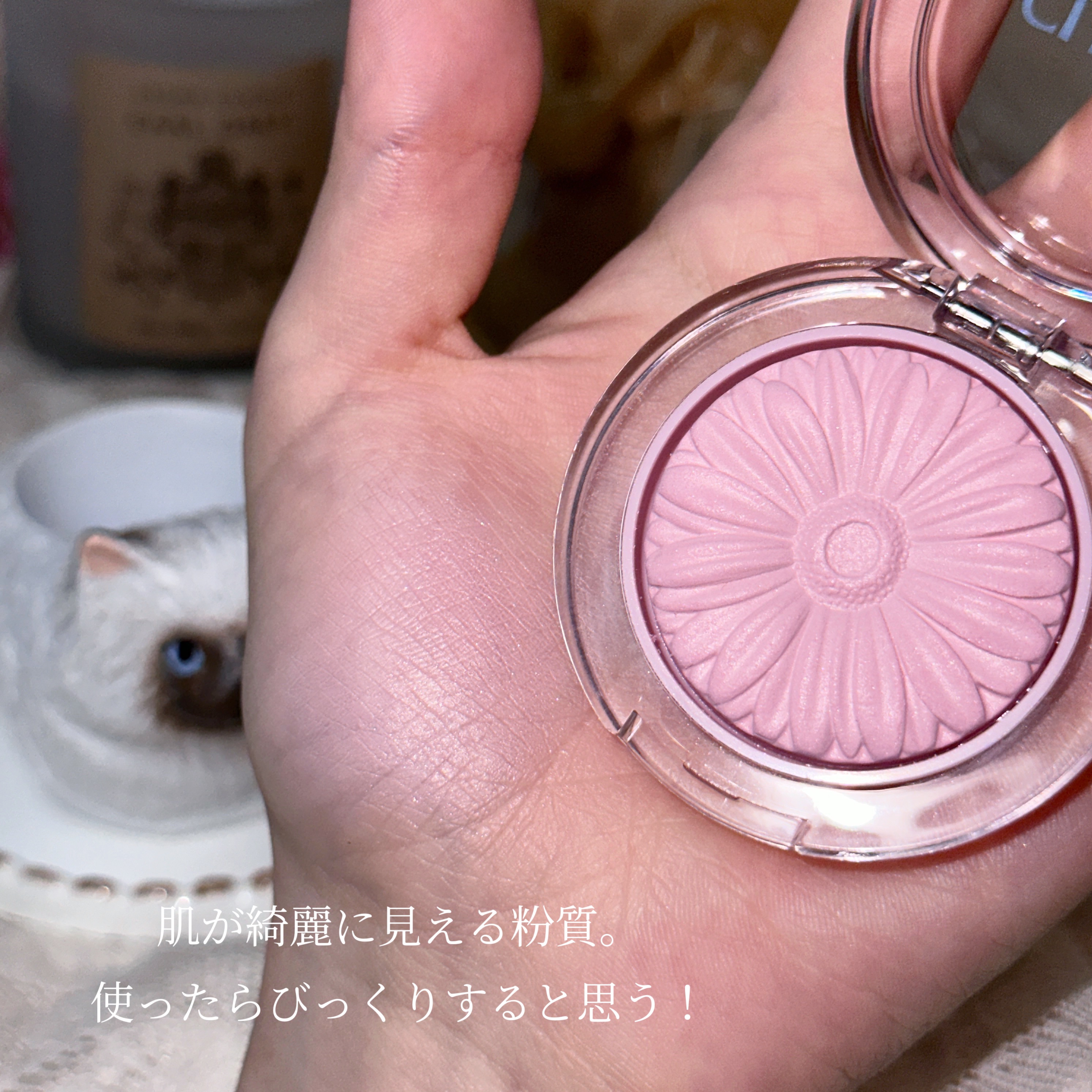 チーク ポップ/CLINIQUE/パウダーチークを使ったクチコミ（3枚目）