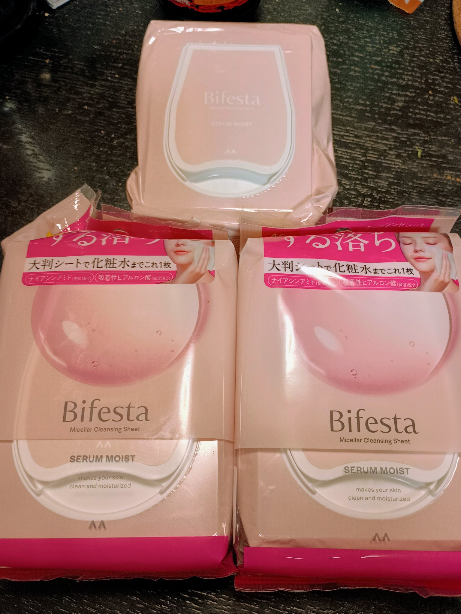ミセラークレンジングシート セラムモイスト/ビフェスタ/クレンジングシートを使ったクチコミ（1枚目）