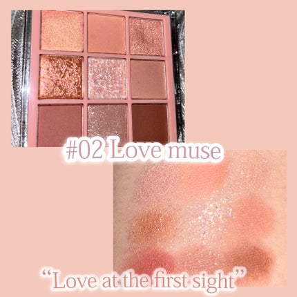 KEYBO FALL IN LOVE SHADOW PALETTE/keybo/アイシャドウパレットを使ったクチコミ(3枚目)