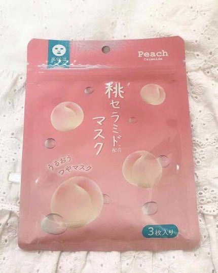 フェイスマスク桃セラミド/DAISO/シートマスク・パックを使ったクチコミ(1枚目)