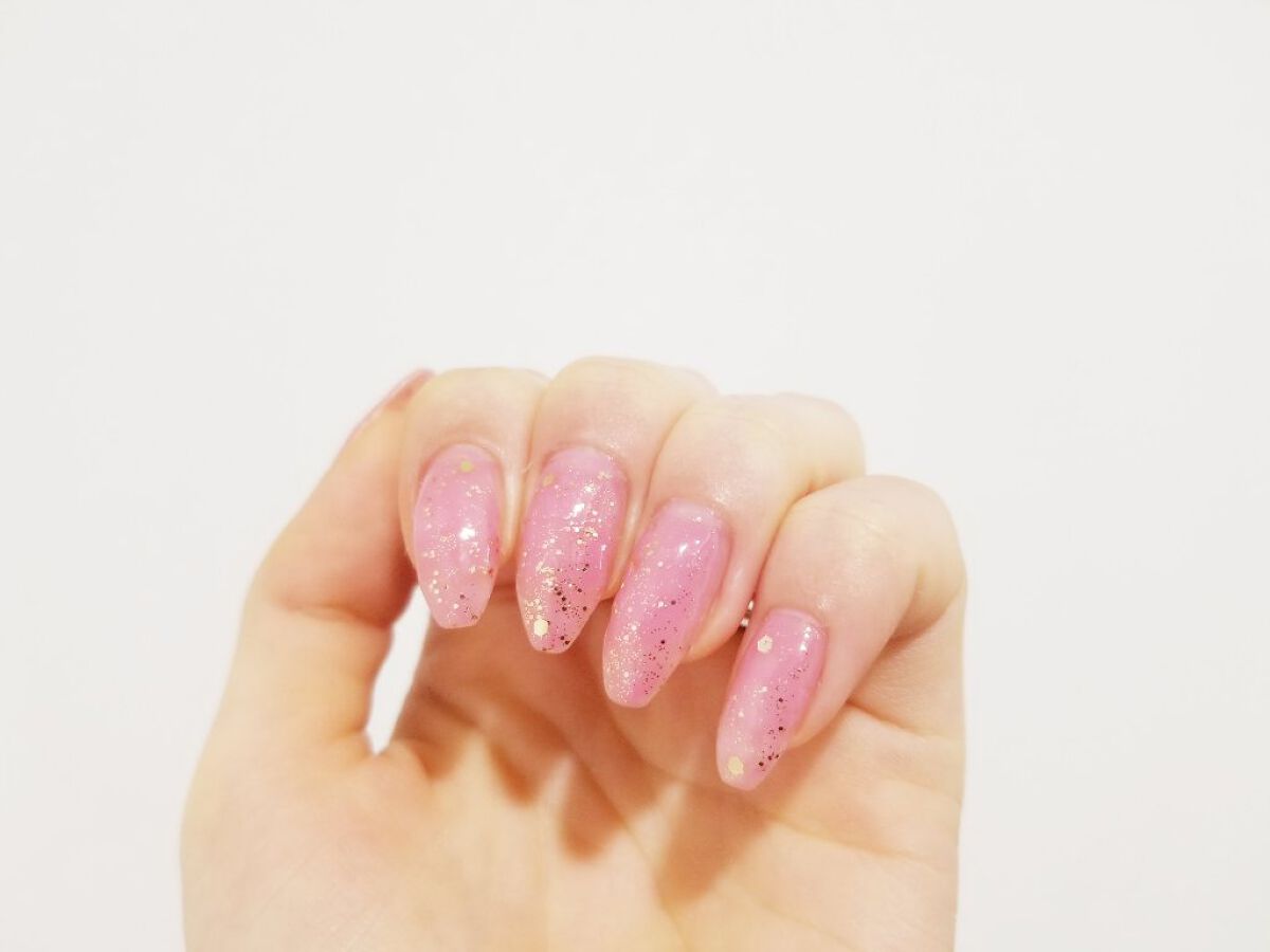 ジェルネイル（ライト対応）/セリア/ジェルネイルを使ったクチコミ（3枚目）