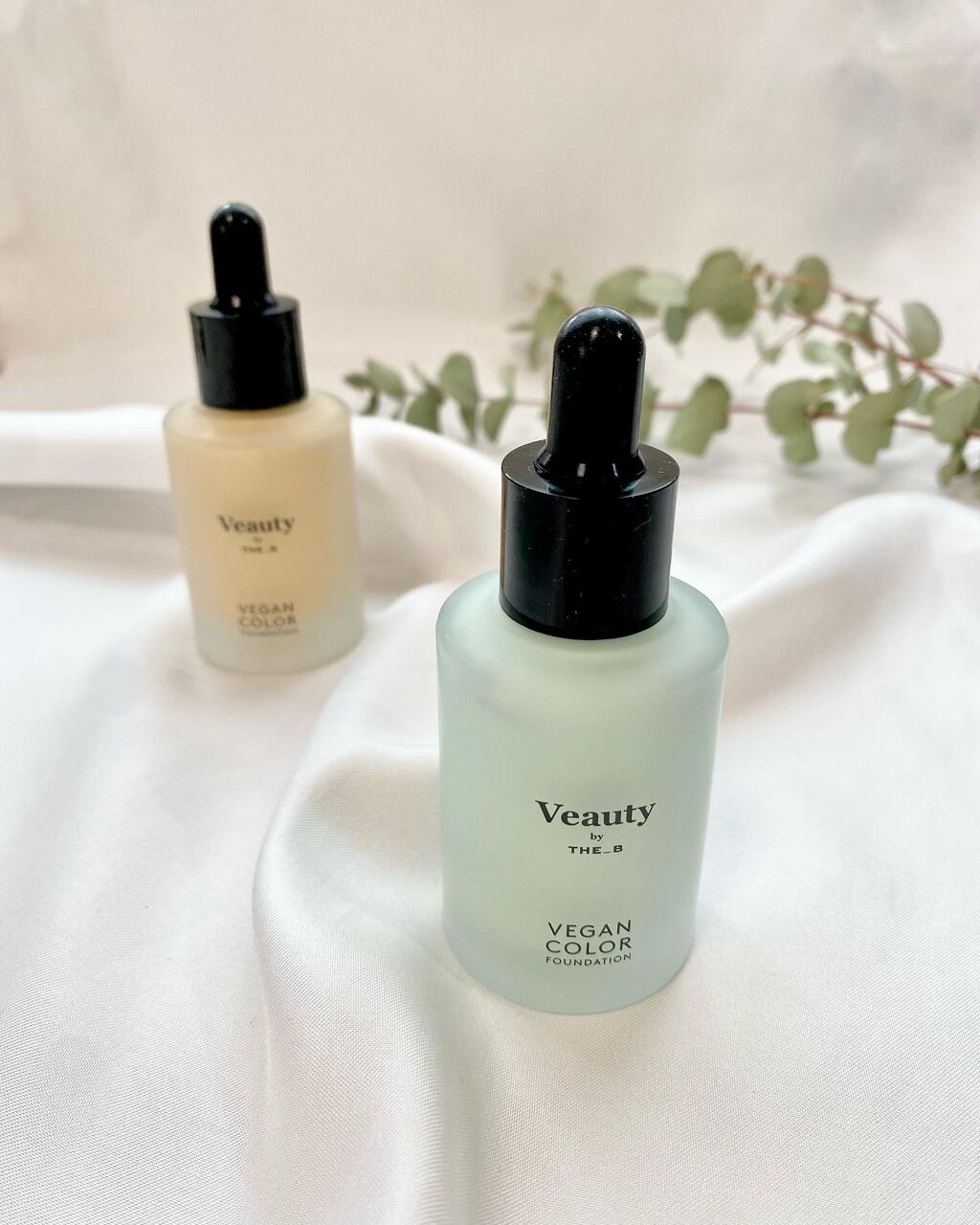 ヴィーガン カラーファンデーション/Veauty by THE_B/リキッドファンデーションを使ったクチコミ(2枚目)