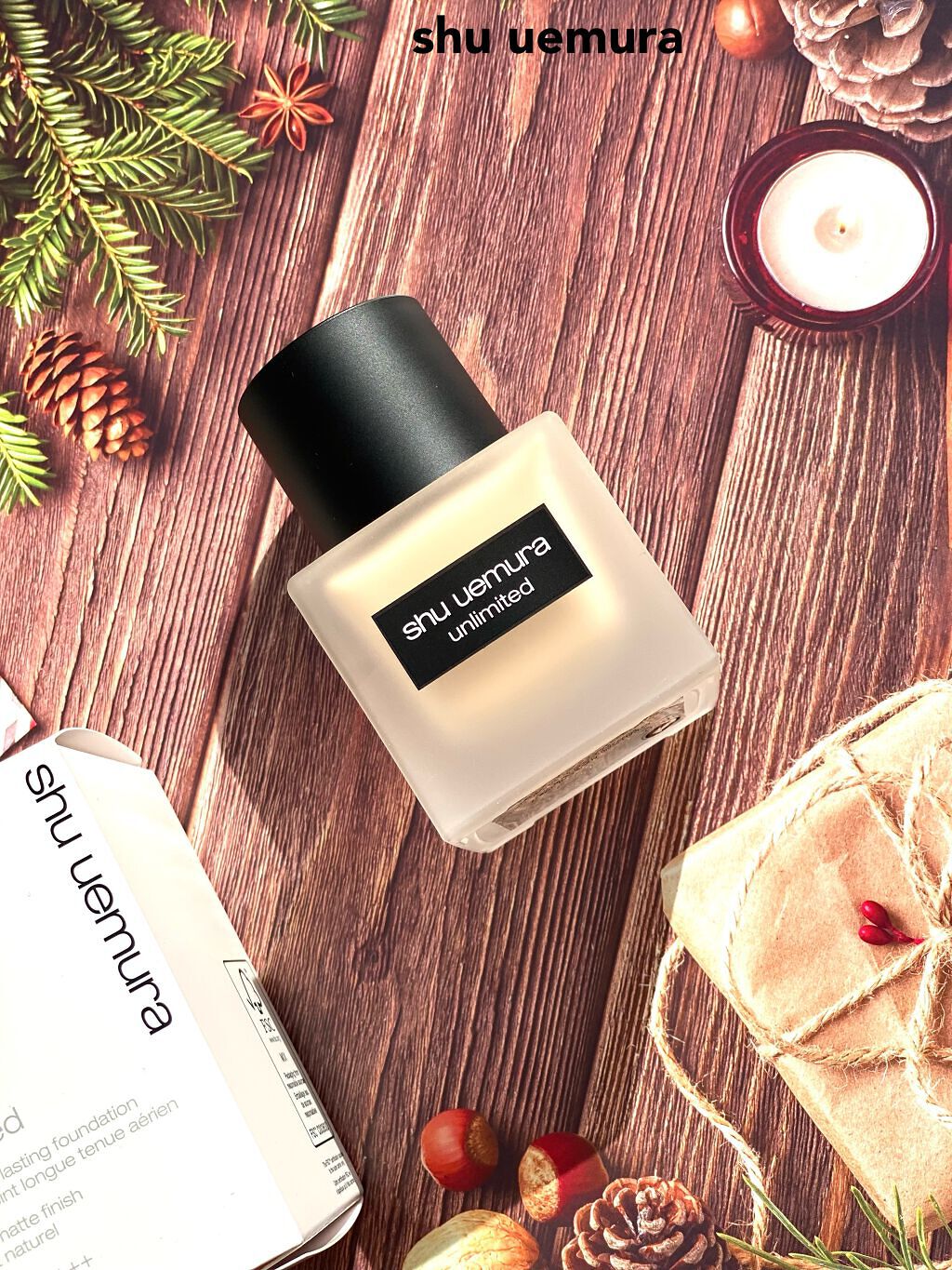 (旧)アンリミテッド ラスティング フルイド/shu uemura/リキッドファンデーションを使ったクチコミ(1枚目)