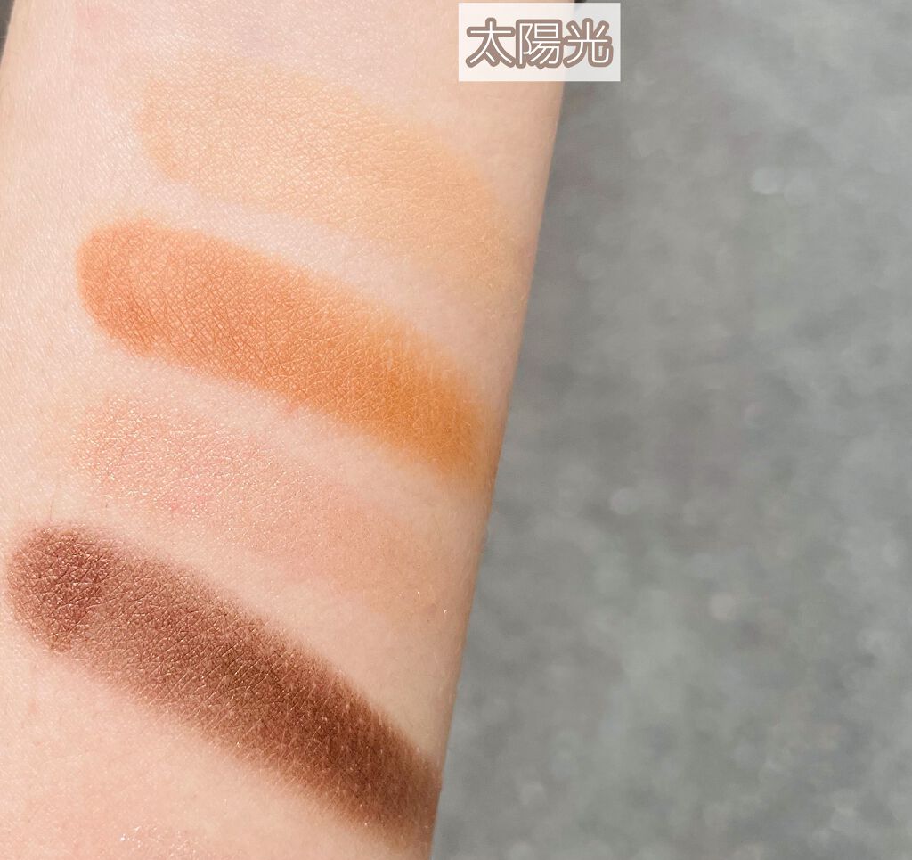 フォーリング イン アイシャドウ パレット 01 フォーリングインブラウン/Peach C/アイシャドウパレットを使ったクチコミ（3枚目）