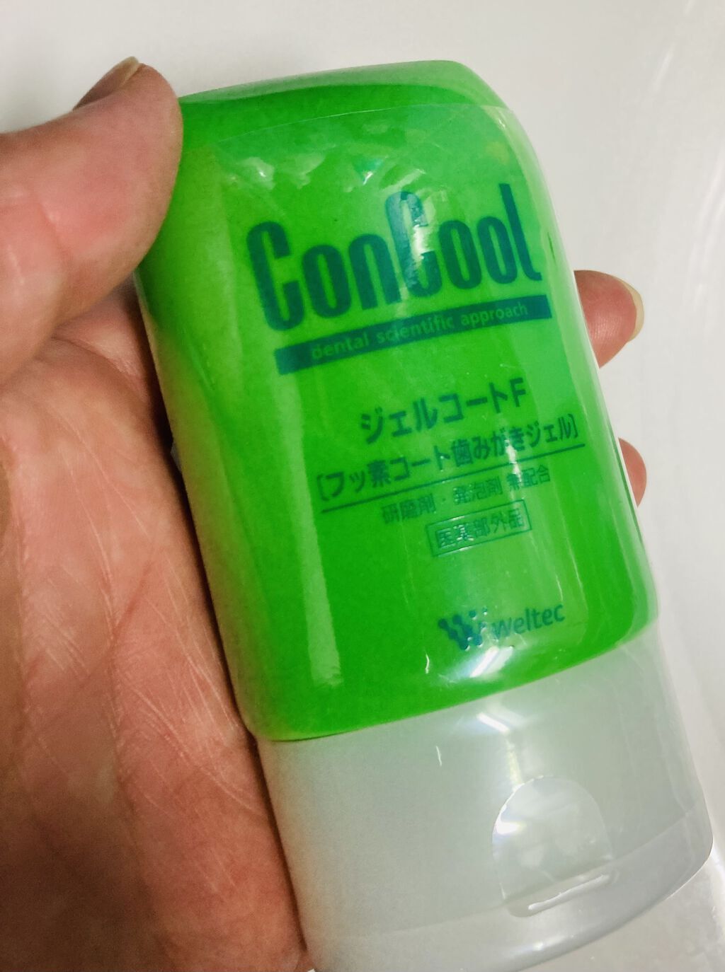 ジェルコートF/ウエルテック/その他オーラルケアを使ったクチコミ（1枚目）