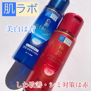 白潤プレミアム 薬用浸透美白化粧水(しっとりタイプ)/肌ラボ/化粧水を使ったクチコミ（1枚目）