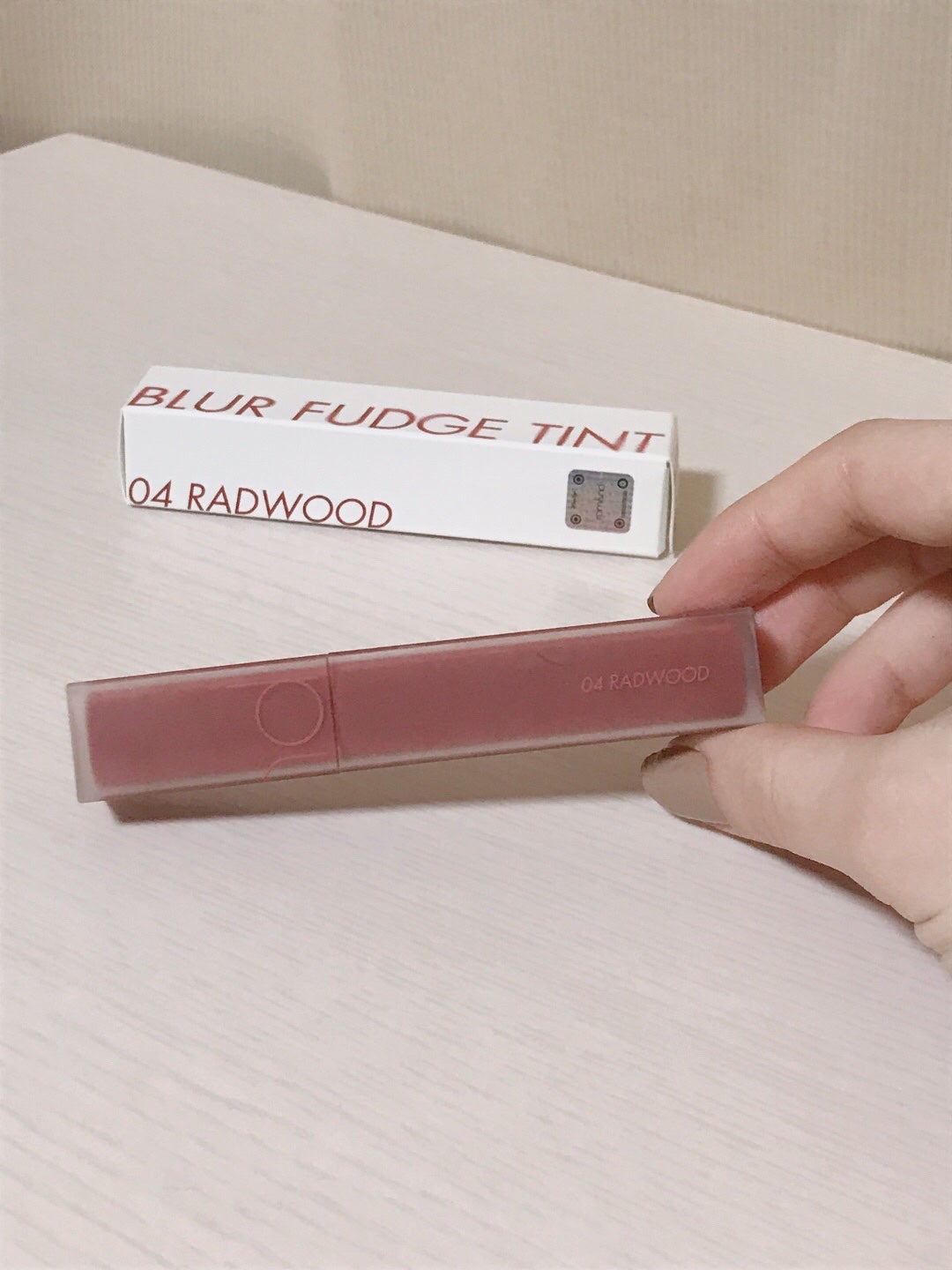 rom&nd ブラーファッジティント/rom&nd/リップティントを使ったクチコミ(3枚目)