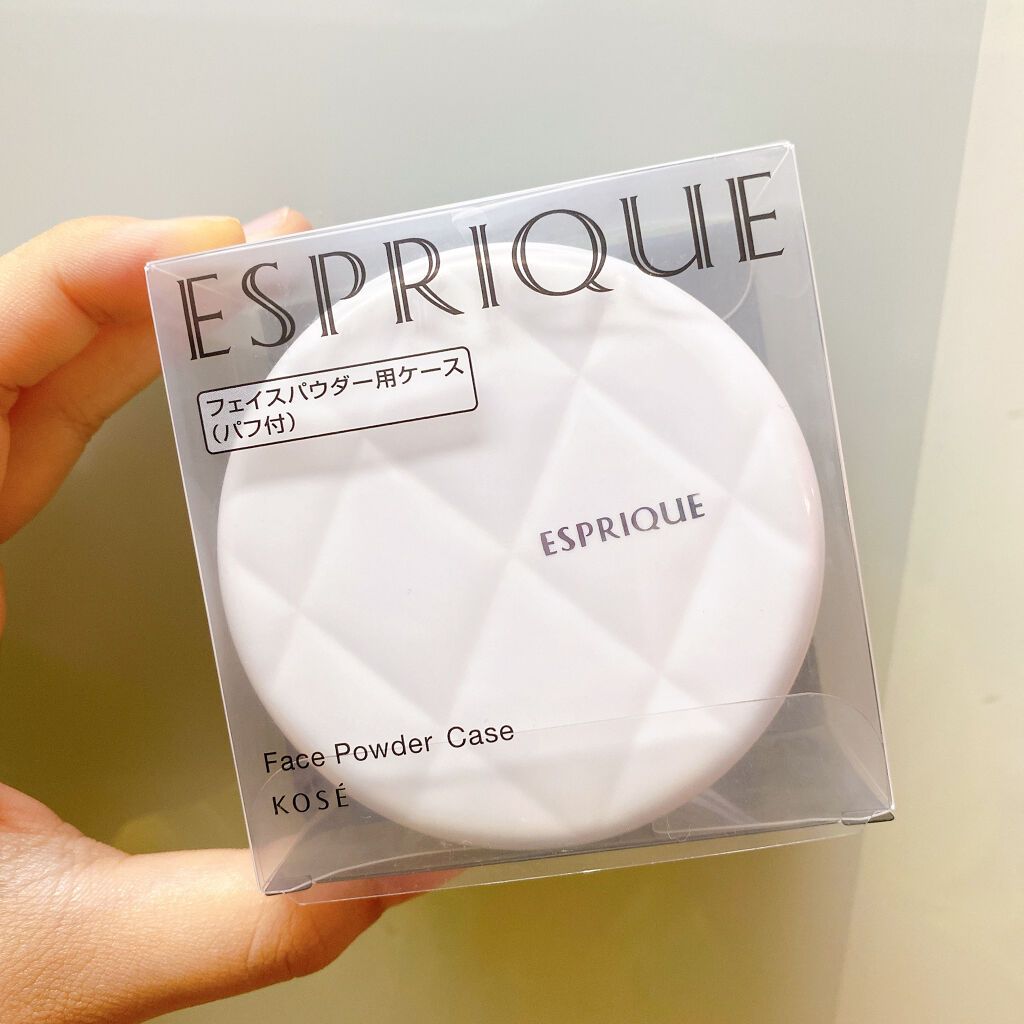 フェイスパウダー 01 華やかツヤタイプ/ESPRIQUE/ルースパウダーを使ったクチコミ（1枚目）
