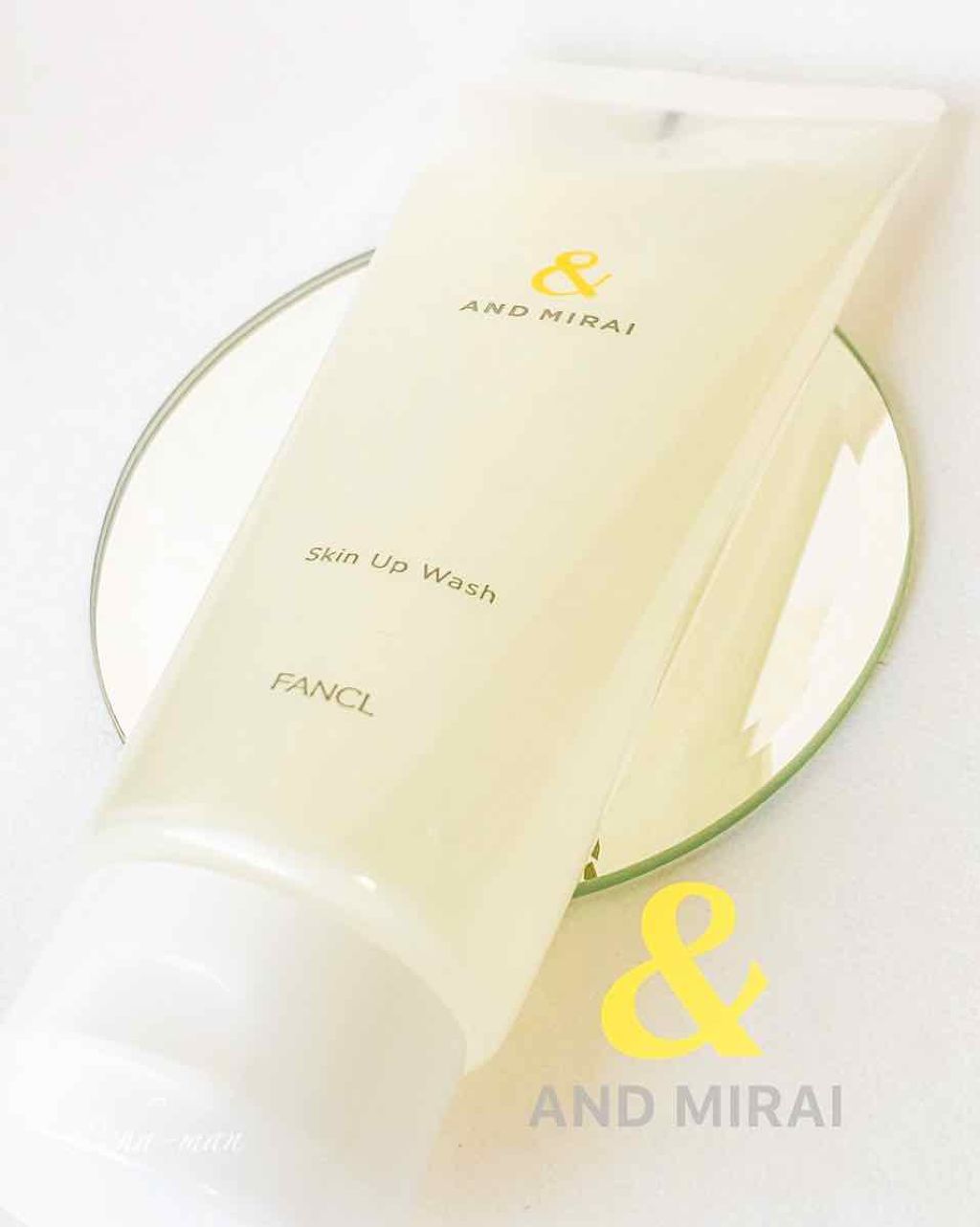 スキンアップウォッシュ/AND MIRAI/洗顔フォームを使ったクチコミ(1枚目)