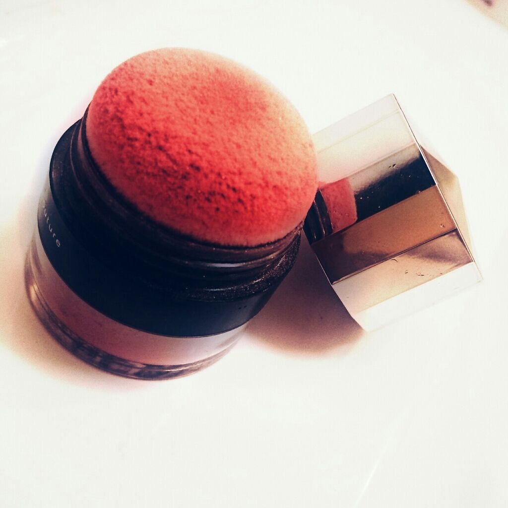 ぽんぽんチーク/AUBE/パウダーチークを使ったクチコミ（1枚目）