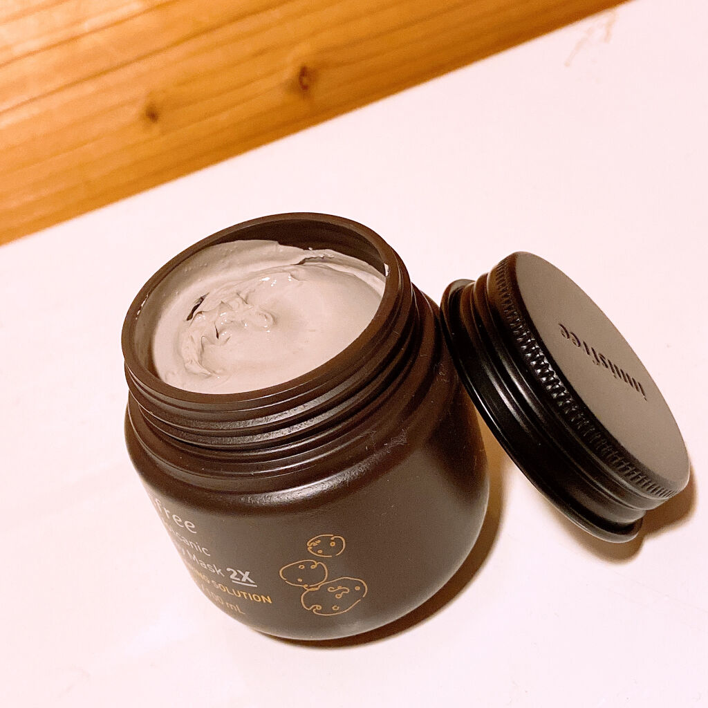 スーパーヴォルカニック　ポア　クレイマスク/innisfree/洗い流すパック・マスクを使ったクチコミ（2枚目）