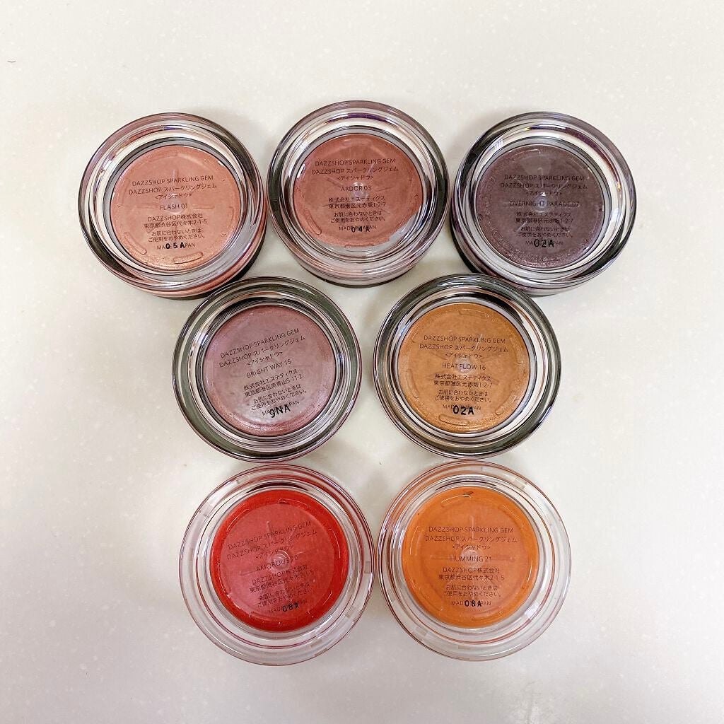 スパークリング ジェム/DAZZSHOP/ジェル・クリームアイシャドウを使ったクチコミ(2枚目)