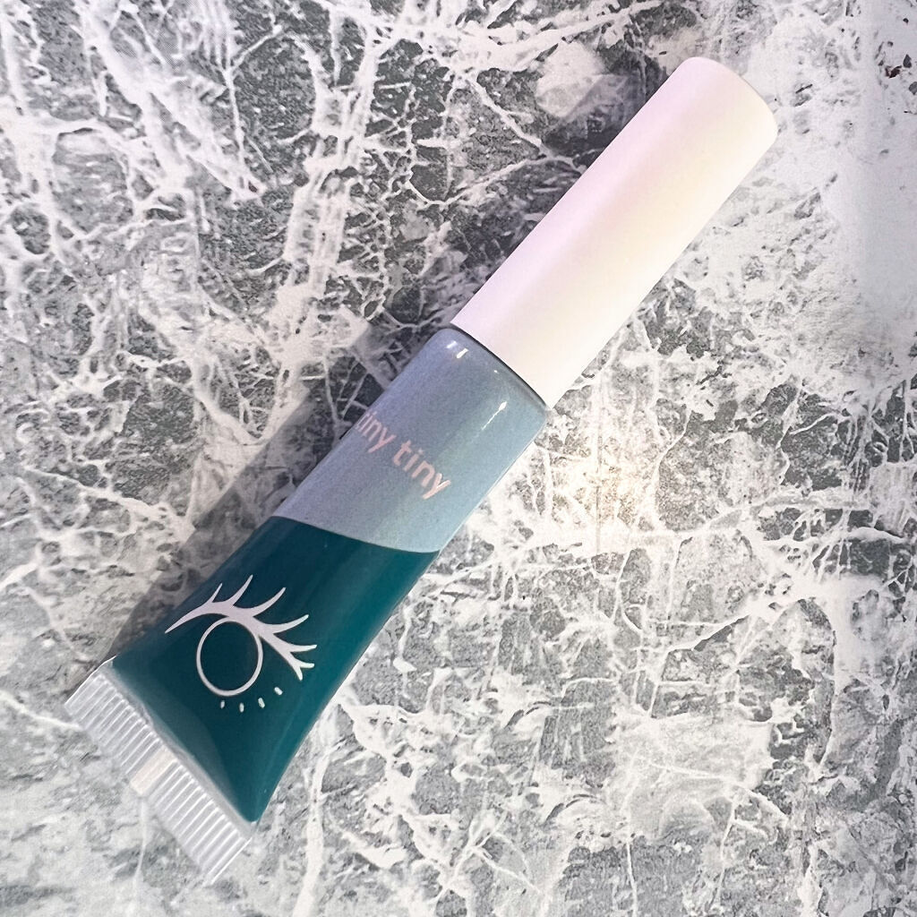 カラーマスカラ/tiny tiny/マスカラを使ったクチコミ（2枚目）