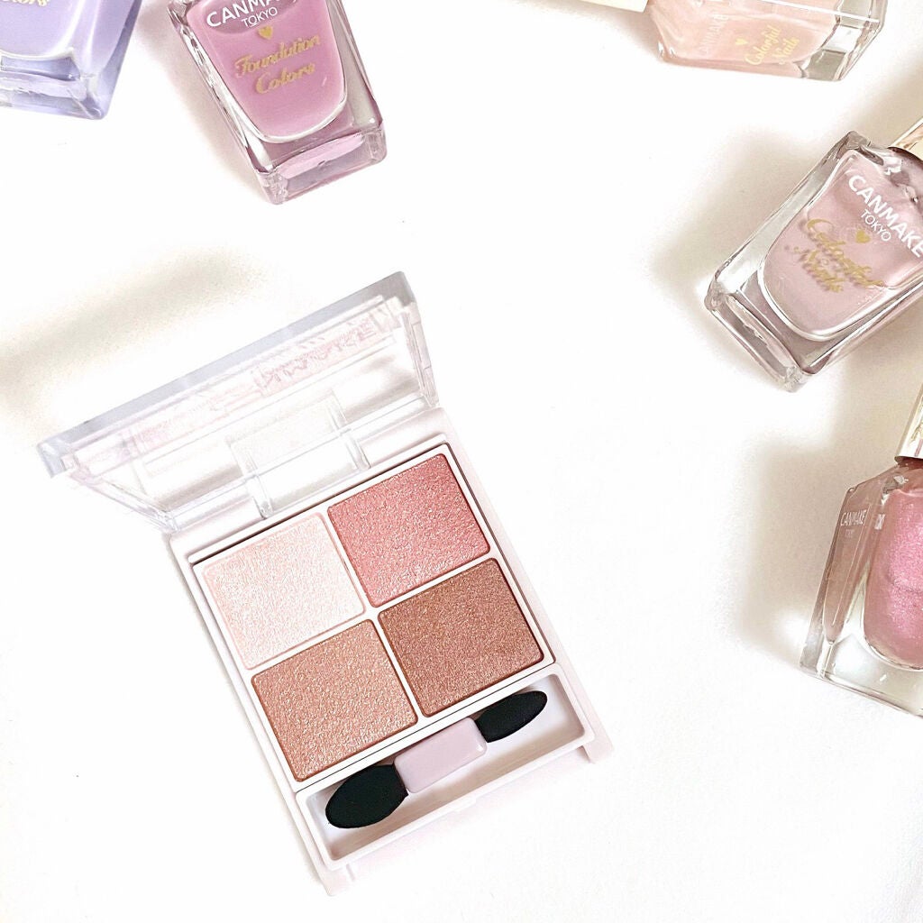 シルキースフレアイズ/キャンメイク/アイシャドウパレットを使ったクチコミ(1枚目)