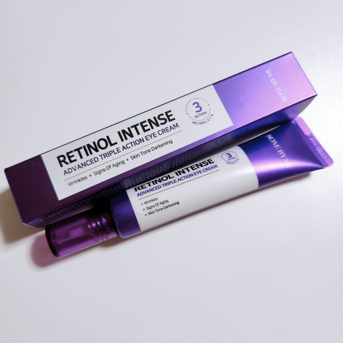 レチノールインテンシブ アドバンスドトリプルアクションアイクリーム/SOME BY MI/アイケア・アイクリームを使ったクチコミ(1枚目)