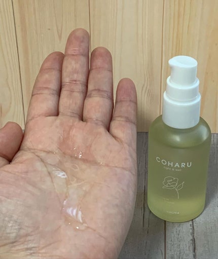 スタイリングオイル<タイト&ウェット>/COHARU/ヘアオイルを使ったクチコミ(4枚目)