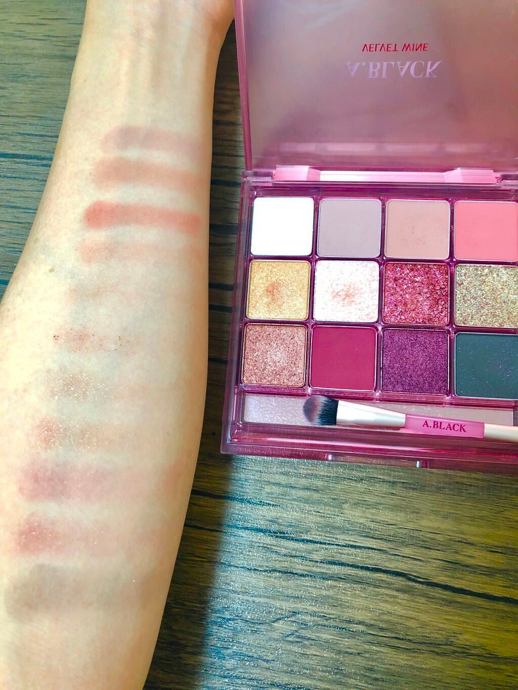 グラムチェンジマルチパレット/A.BLACK/マルチパレットを使ったクチコミ(2枚目)