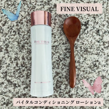 
こんにちは🌞
FINE VISUALバイタルコンディショニング ローションaを使用しました🤍

美容液化粧水を兼ねたアイテムです。
内容量200ml。

しっかり保湿される感じが好きです🕊️
べたベタ