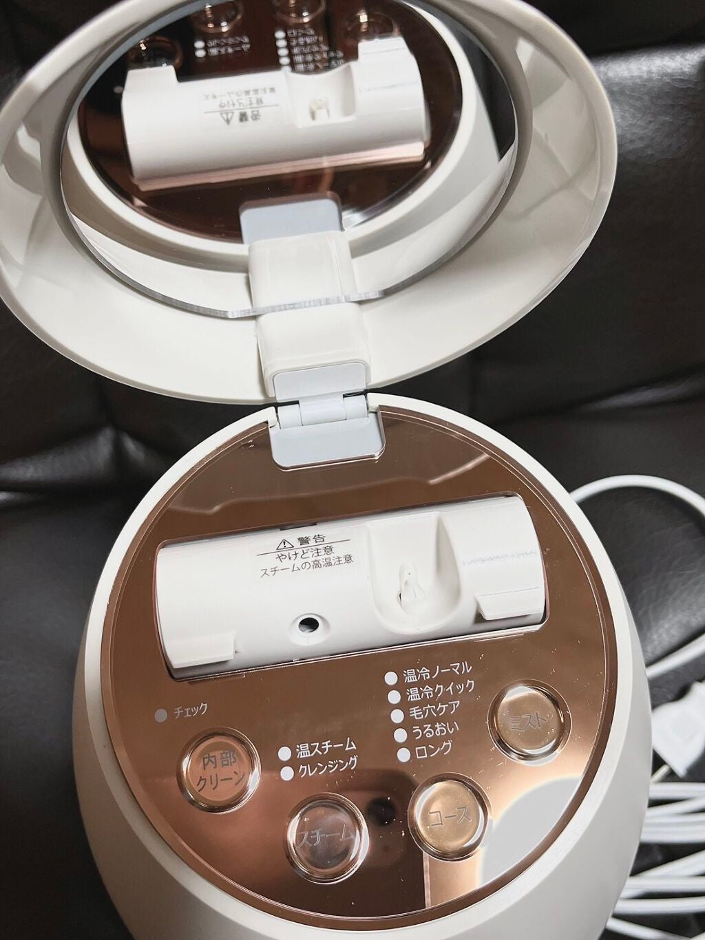 クリアスキンナノスチーマー/YA-MAN TOKYO JAPAN/美顔器・マッサージを使ったクチコミ(2枚目)