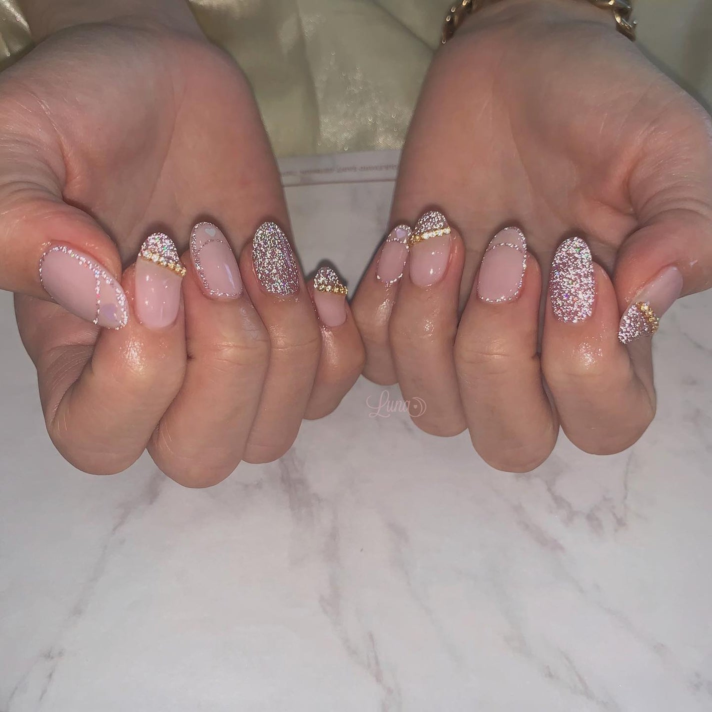 Iuna. Mizuki on LIPS 「.スペシャルプラン💖#nail#nailstagram#gel..」(3枚目)