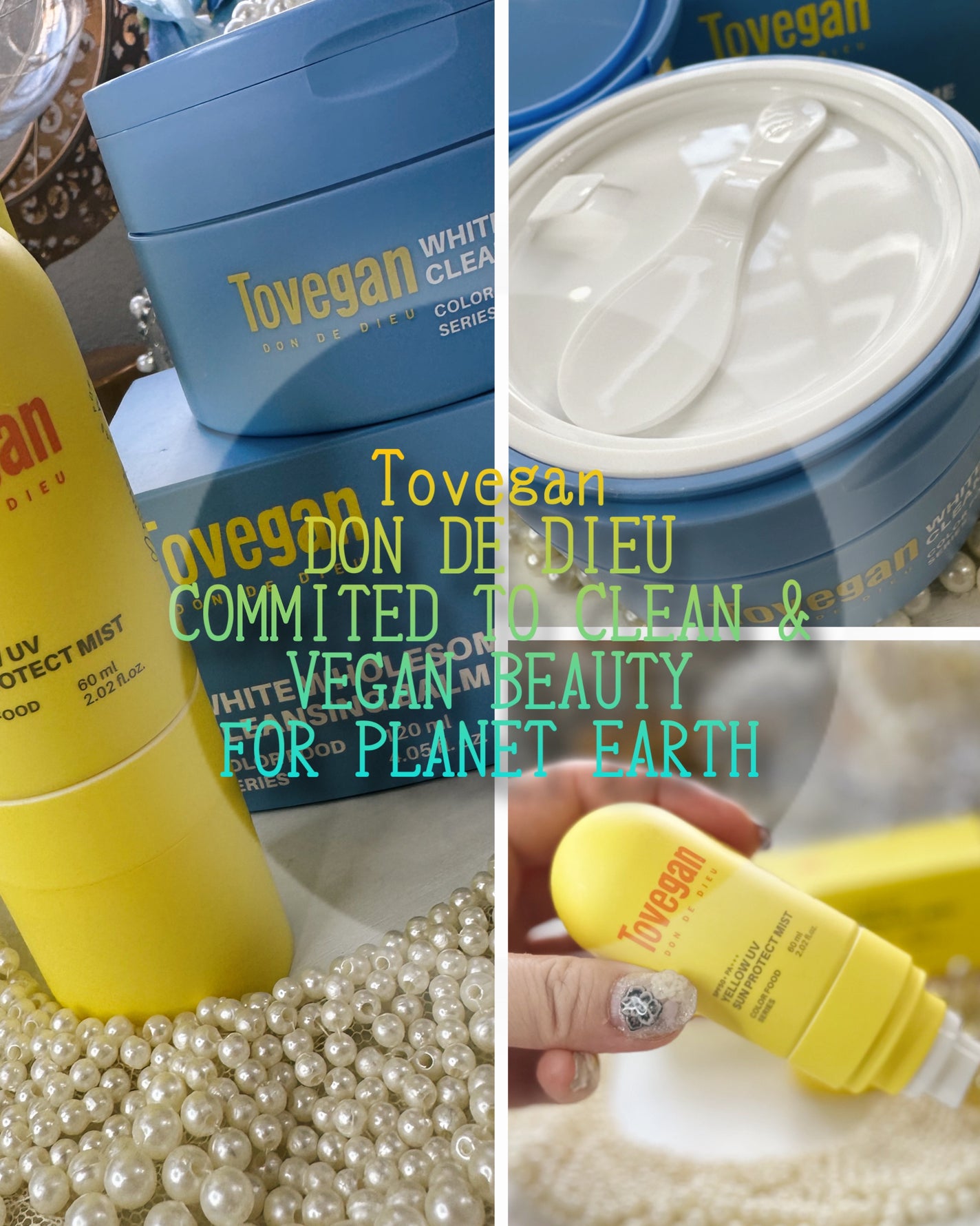 りーちゃんの猫好き🐱おうち美容。 on LIPS 「@tovegan.jp「トゥヴィガン」カラーでポップなスキンケ..」(5枚目)