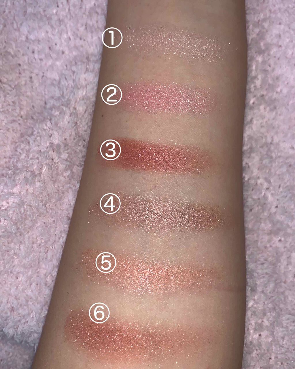 ナイストゥミーチュートランク/MAJOLICA MAJORCA/アイシャドウパレットを使ったクチコミ（3枚目）