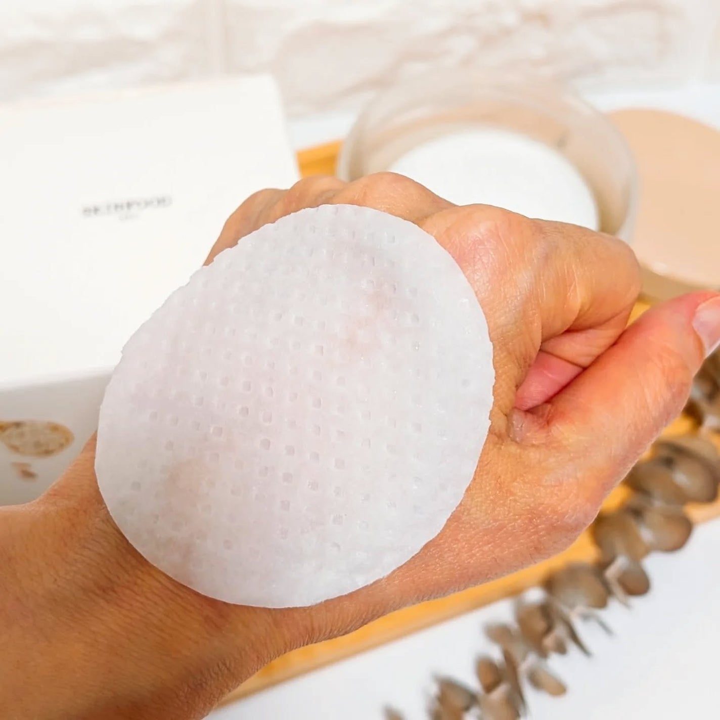 ライスブライトニングパッド/SKINFOOD/トナーパッドを使ったクチコミ(3枚目)