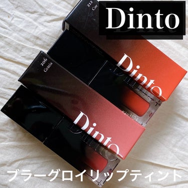 ブラーグロイリップティント/Dinto/口紅を使ったクチコミ（2枚目）