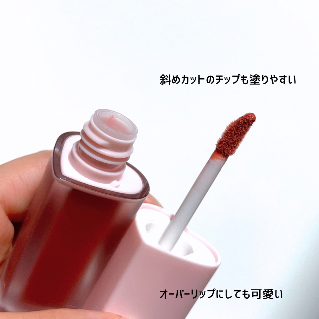 チェリーハート メガティント/Merrymonde/リップティントを使ったクチコミ（3枚目）