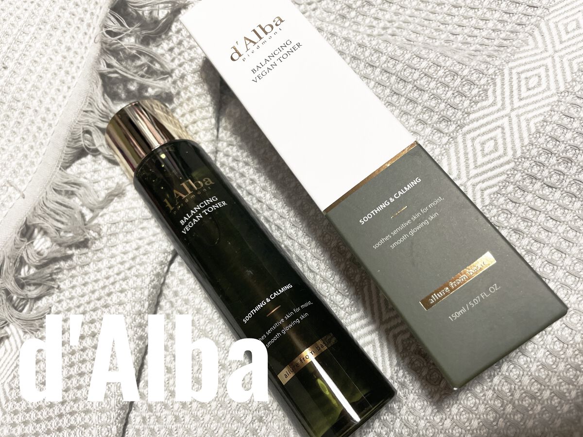 ノーセバムペプチドバランシングトナー/ダルバ/化粧水を使ったクチコミ（1枚目）