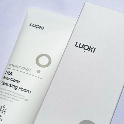 ダブルショットLHA毛穴ケアクレンジングフォーム /LUOKI/クレンジングクリームを使ったクチコミ(3枚目)