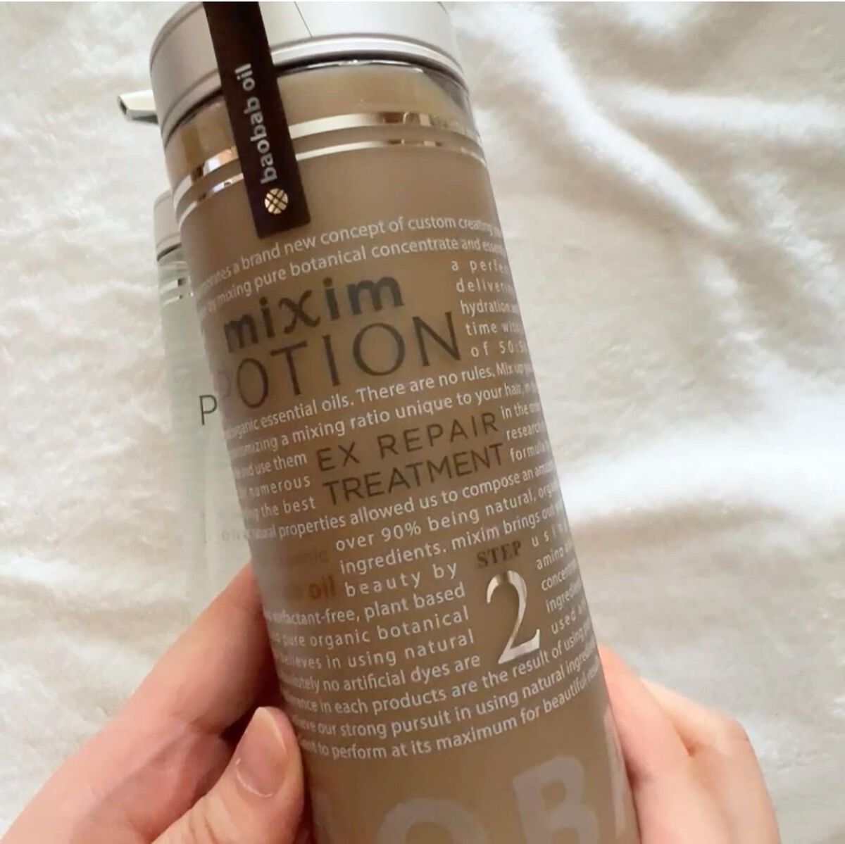 リペアシャンプー/ヘアトリートメント/mixim POTION/シャンプー・コンディショナーを使ったクチコミ(5枚目)