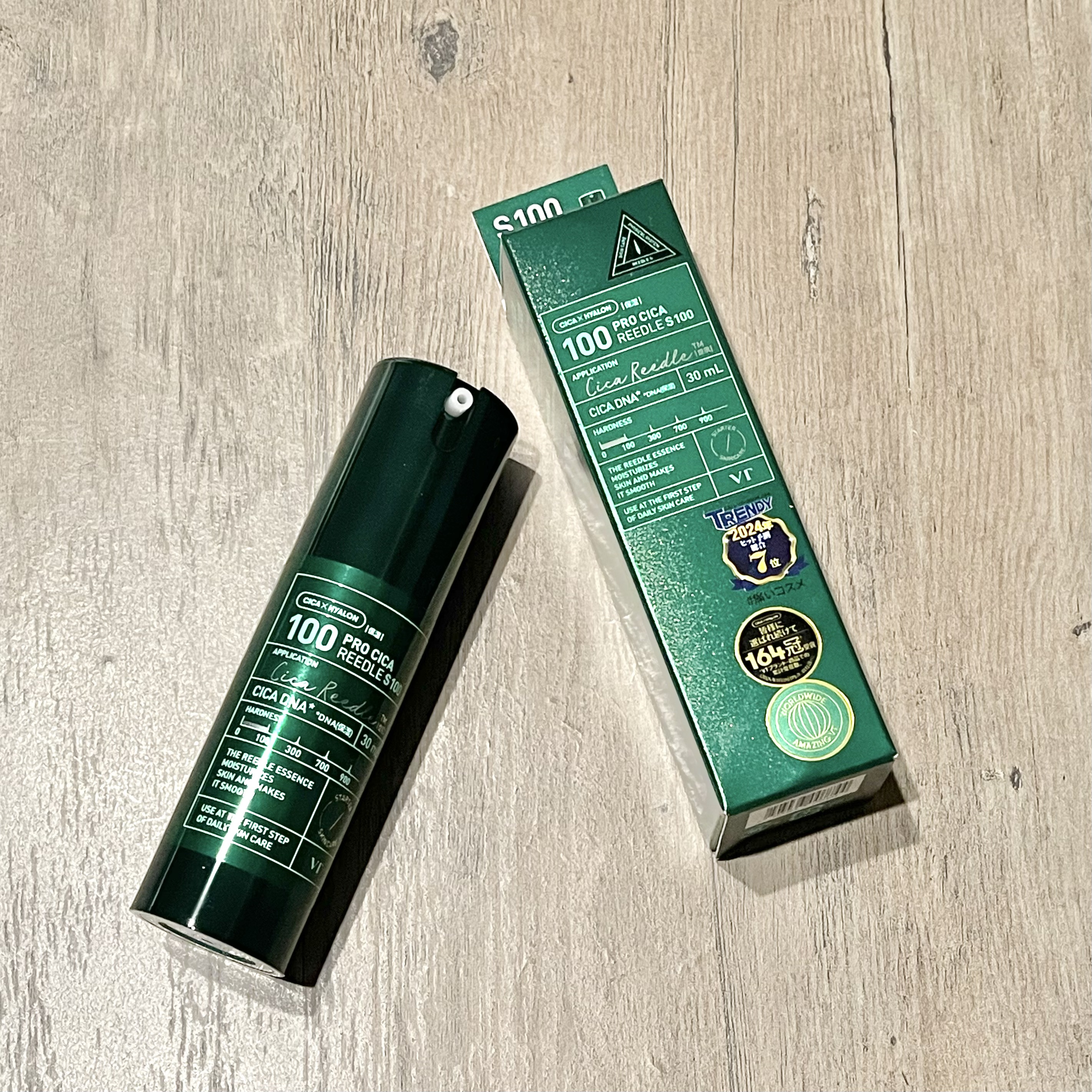 プロCICAリードルショット100/VT/ブースター・導入液を使ったクチコミ（1枚目）