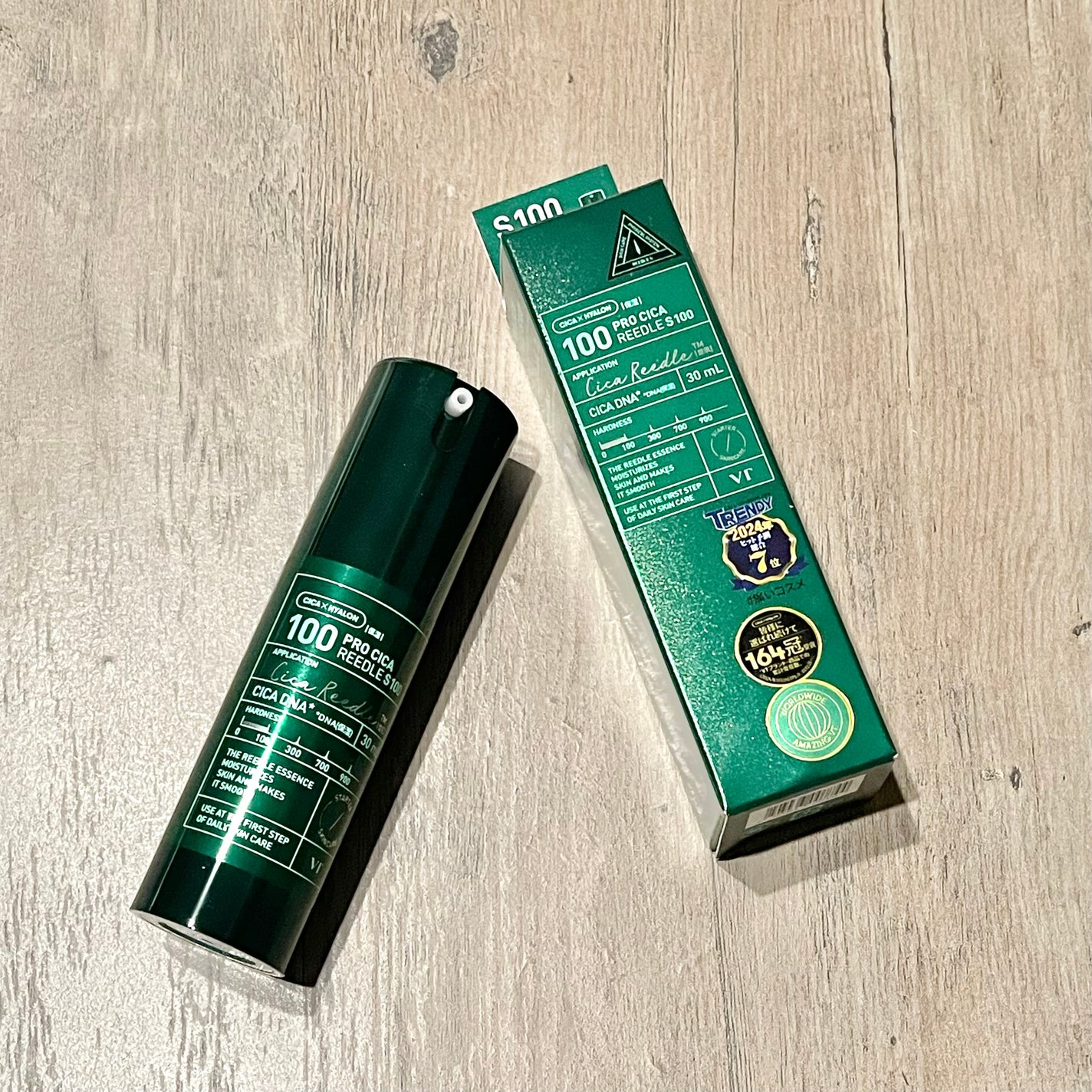 プロCICAリードルショット100/VT/ブースター・導入液を使ったクチコミ(1枚目)