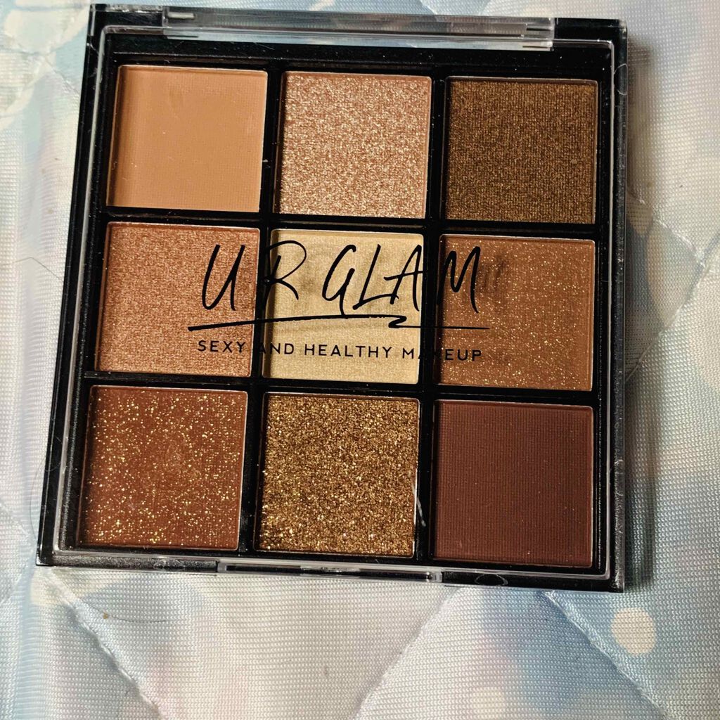UR GLAM　BLOOMING EYE COLOR PALETTE/U R GLAM/アイシャドウパレットを使ったクチコミ（1枚目）