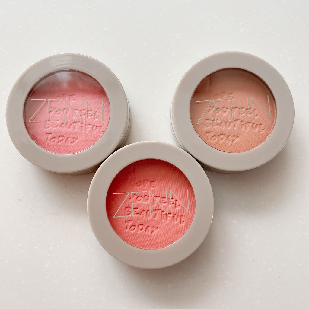 ソフト マット ブラッシュ/ZENN.th/パウダーチークを使ったクチコミ（1枚目）